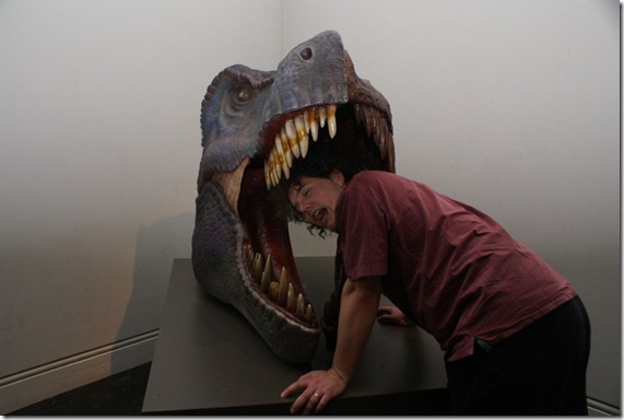 T-Rex eats Glenn