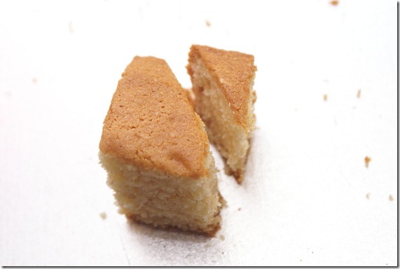 Small cake triangles