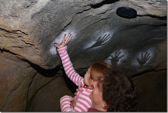 cave hand prints